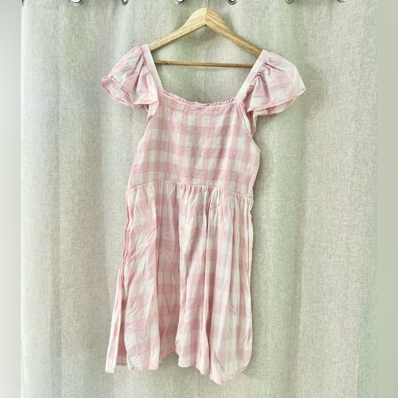 Fit & Flare Flutter-Sleeve Gingham Mini
Dress | Old Navy - Picture 5 of 5